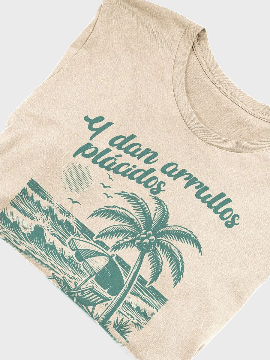 Y Dan Arrullos Plácidos Las Olas a Sus Pies Camiseta Unisex product image (4)