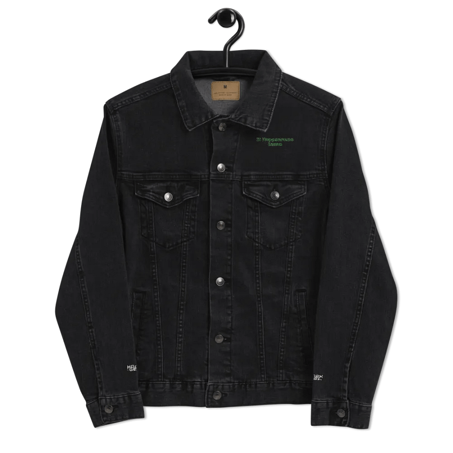 Denim Jacket - Embroidered - It Happennnns Camo product image (9)