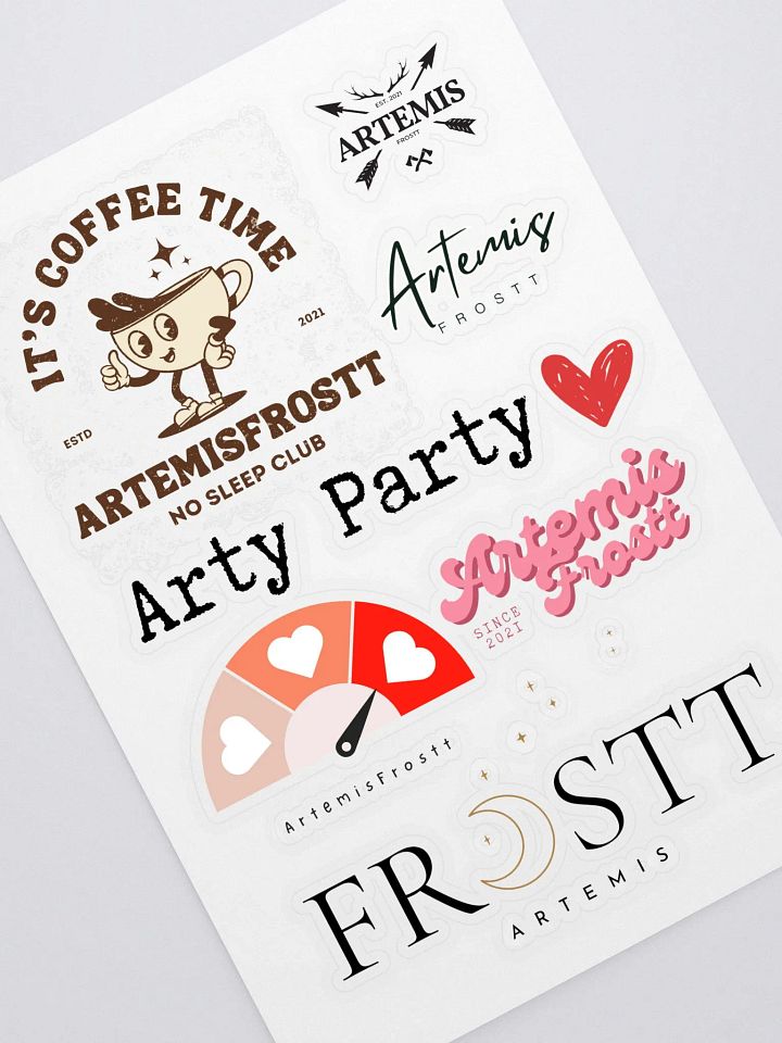 Artemis Sticker Bundle product image (1)