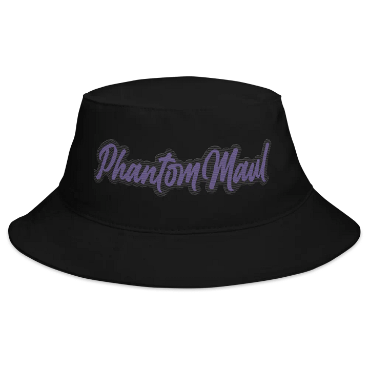 'PhantomMaul' Bucket Hat Purple Lettering product image (2)
