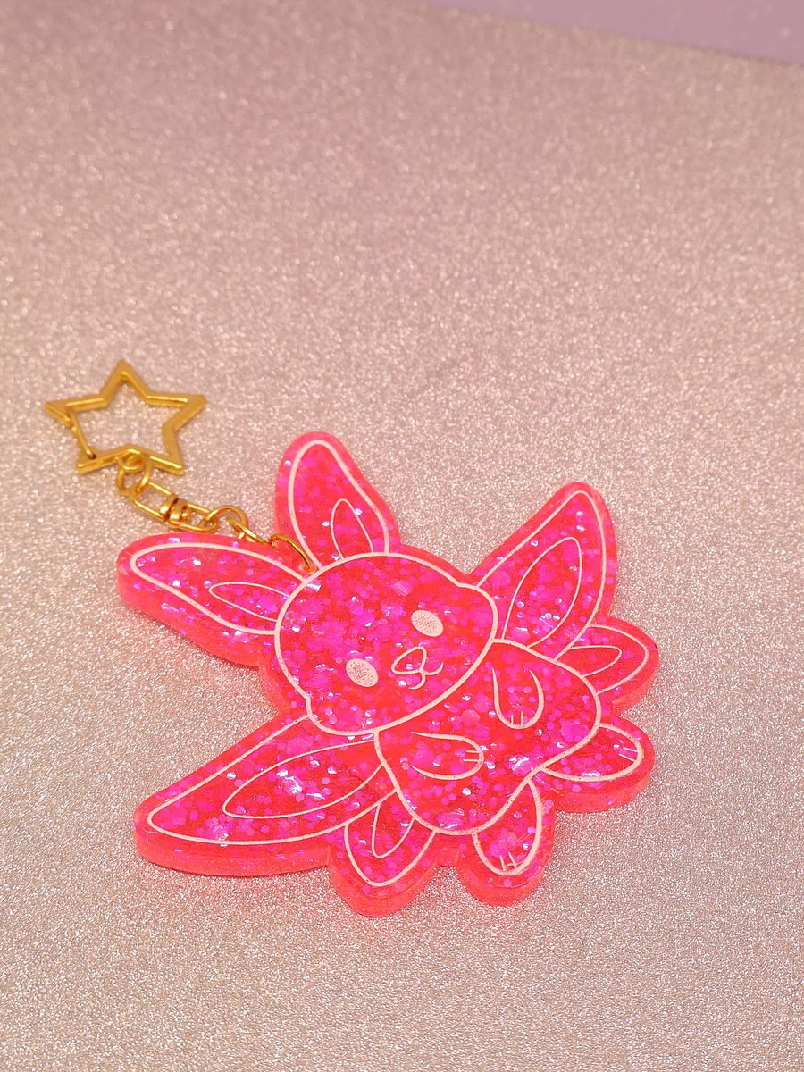 Kawaii Bunny Fairy Keychain product image (2)
