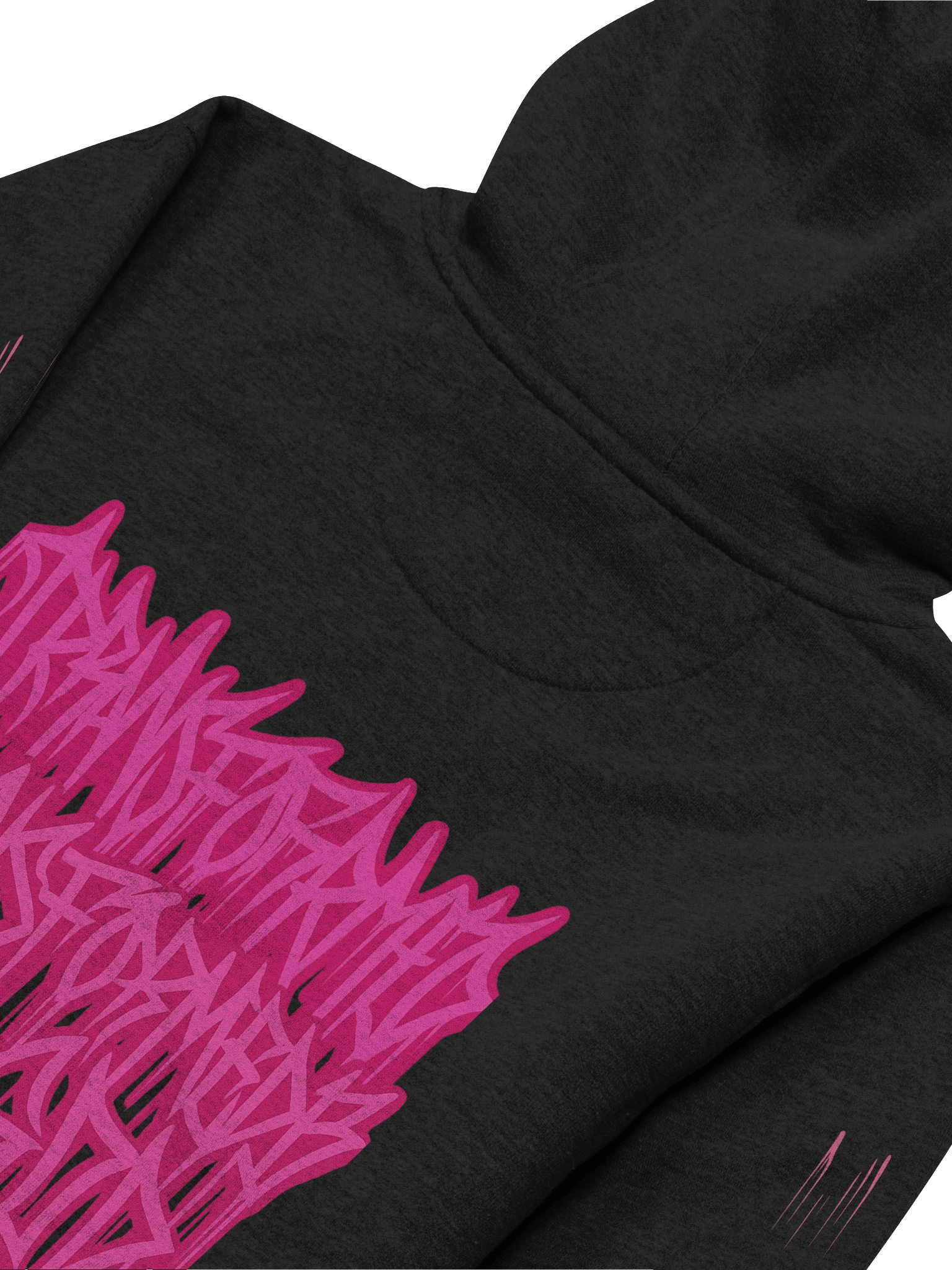Transformed by God™ Graffiti Hoodie — Neon Fuchsia (Unisex) product image (8)