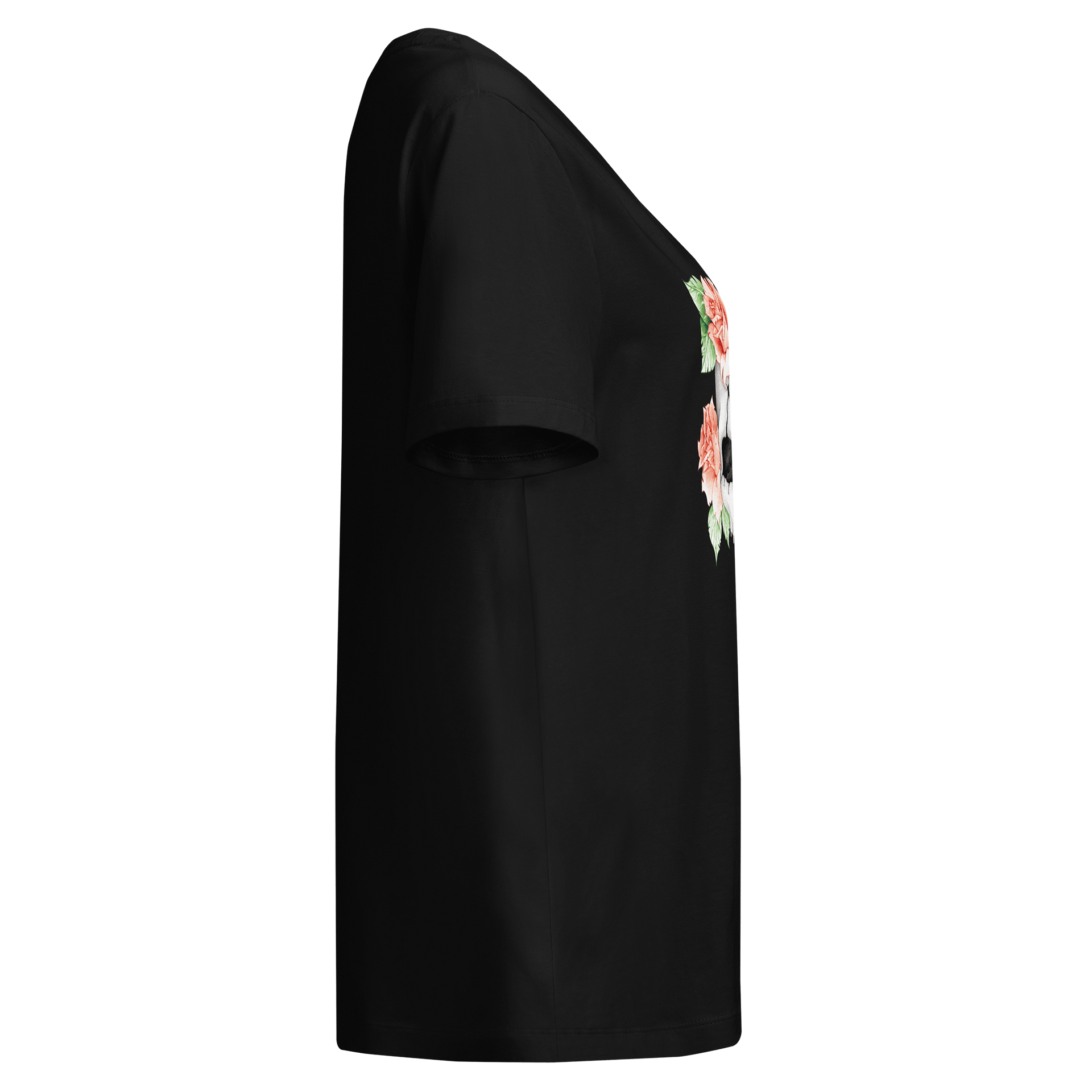 Bourbon Babes Skull & Roses Women's T-Shirt product image (7)
