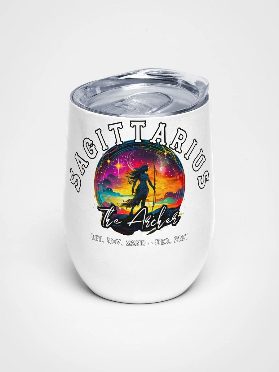 Sagittarius - Zodiac Wine Tumbler product image (2)