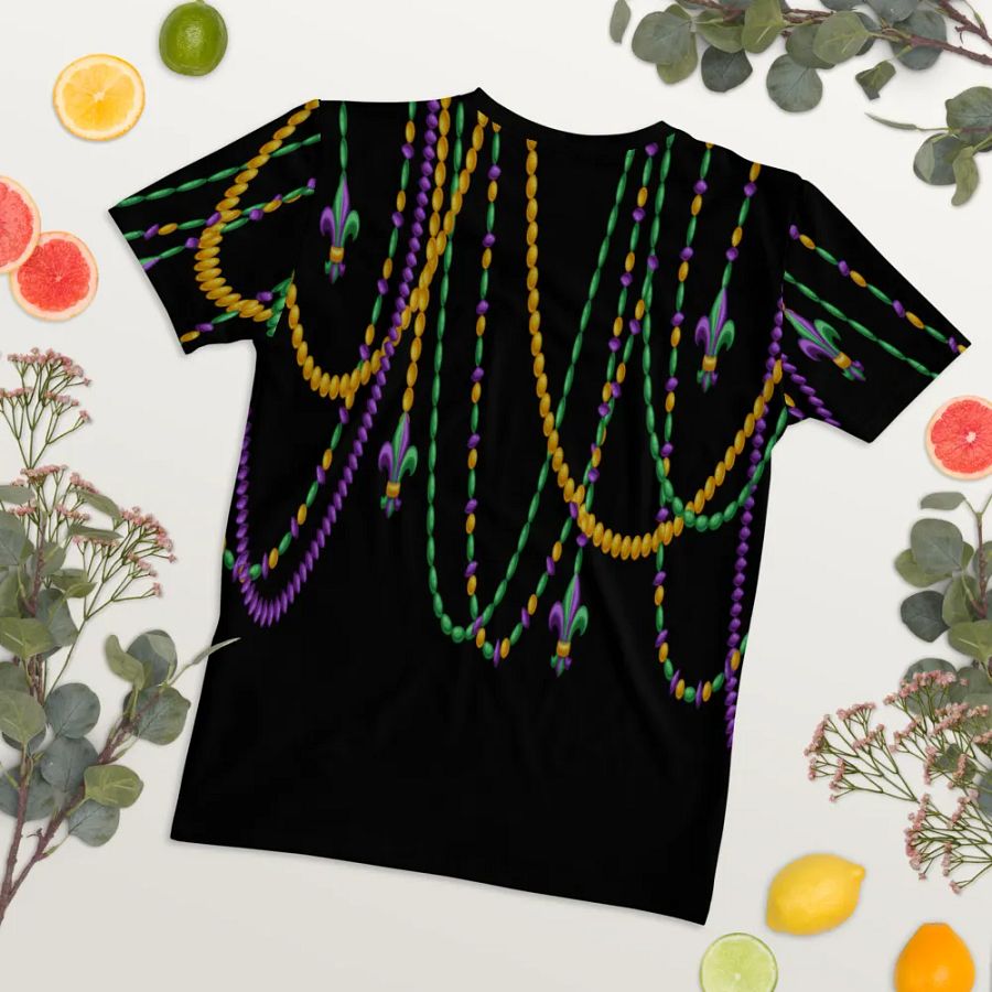 Mardi Gra All Over Print T-shirt product image (8)