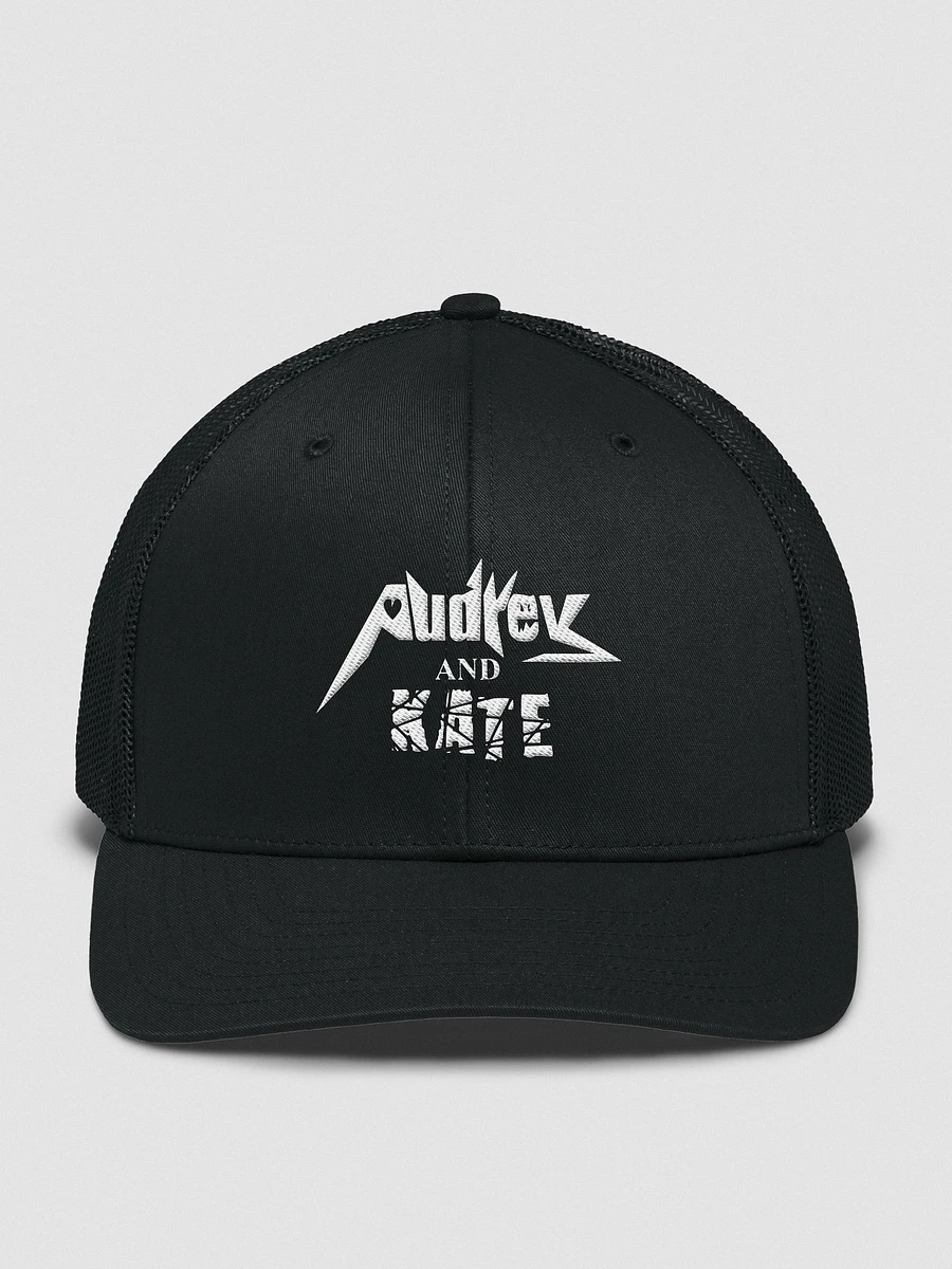 Audrey and Kate Official Square White Logo Trucker Hat product image (1)