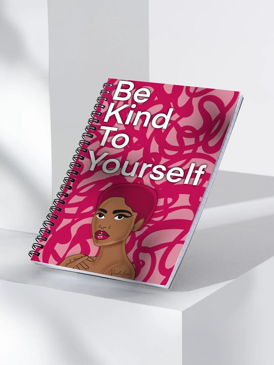 Melanin Woman - Be Kind To Yourself Spiral Notebook product image (3)