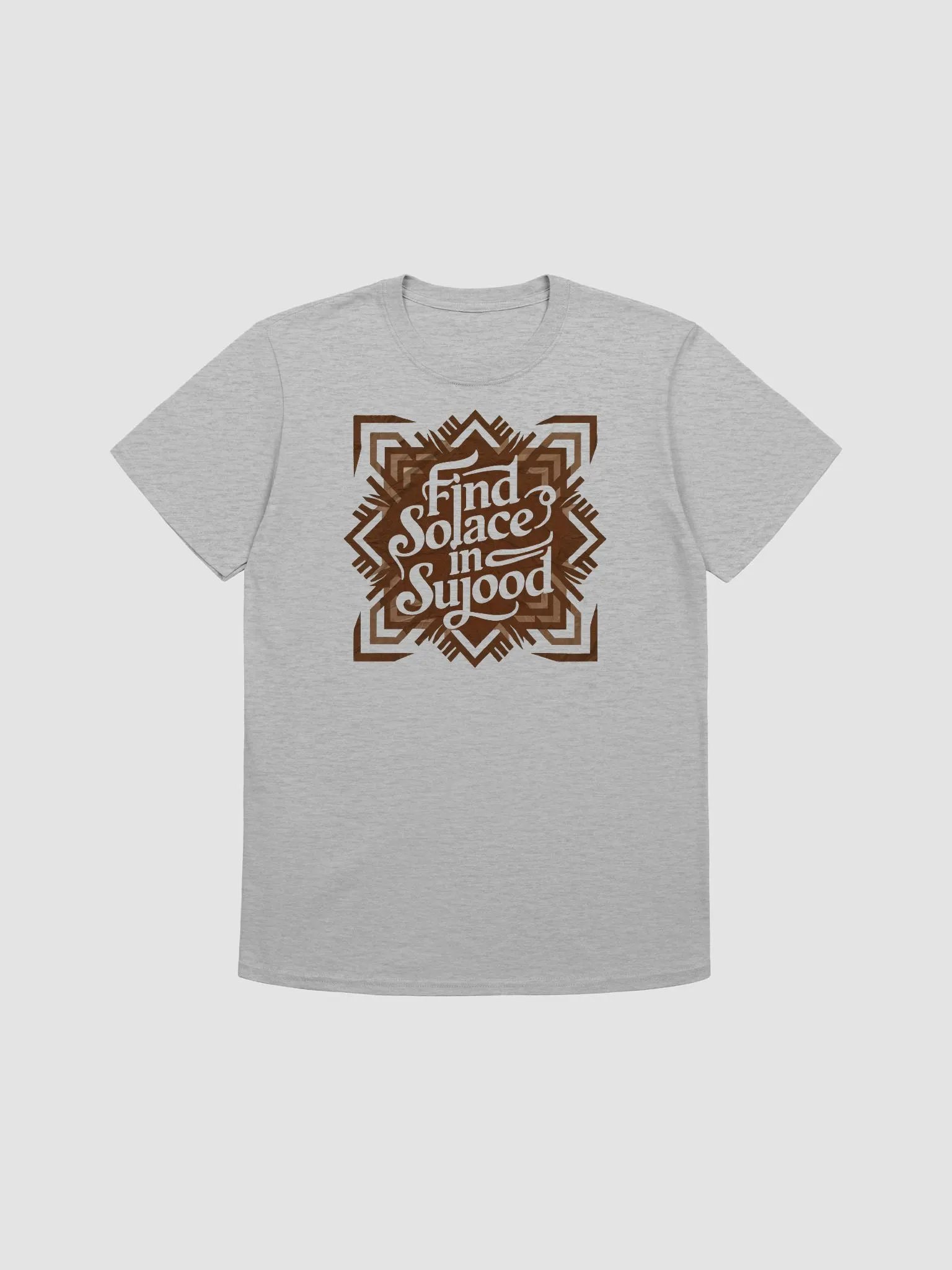Find Solace in Sujood - Peaceful and Inspirational Graphic Tee product image (1)