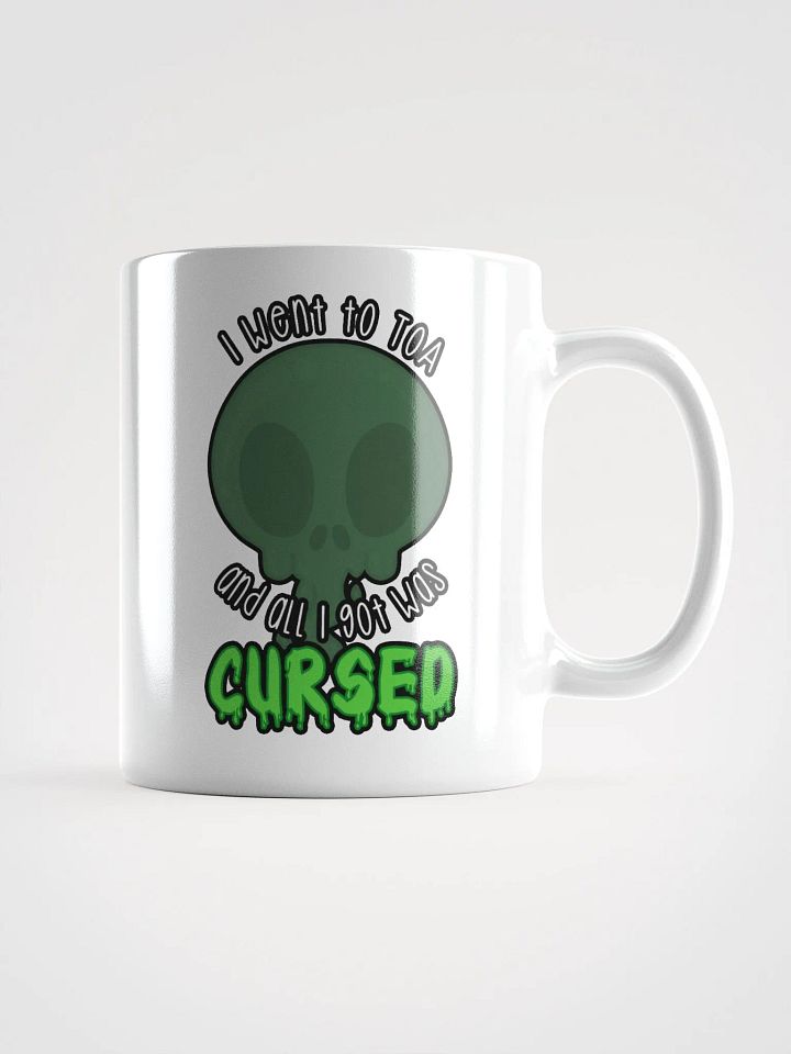 All I Got Was Cursed - Evoker - White Glossy Mug product image (1)