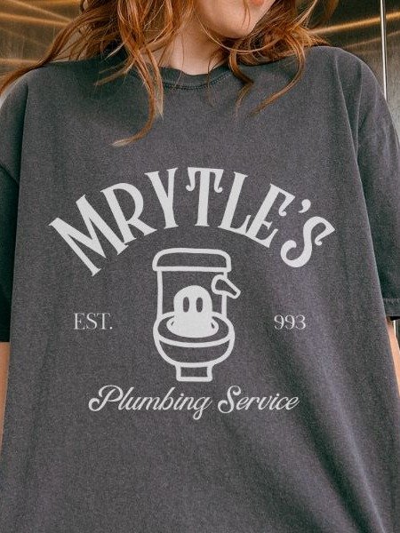 Mrytle Plumbing Vintage Minimalist Shirt product image (9)