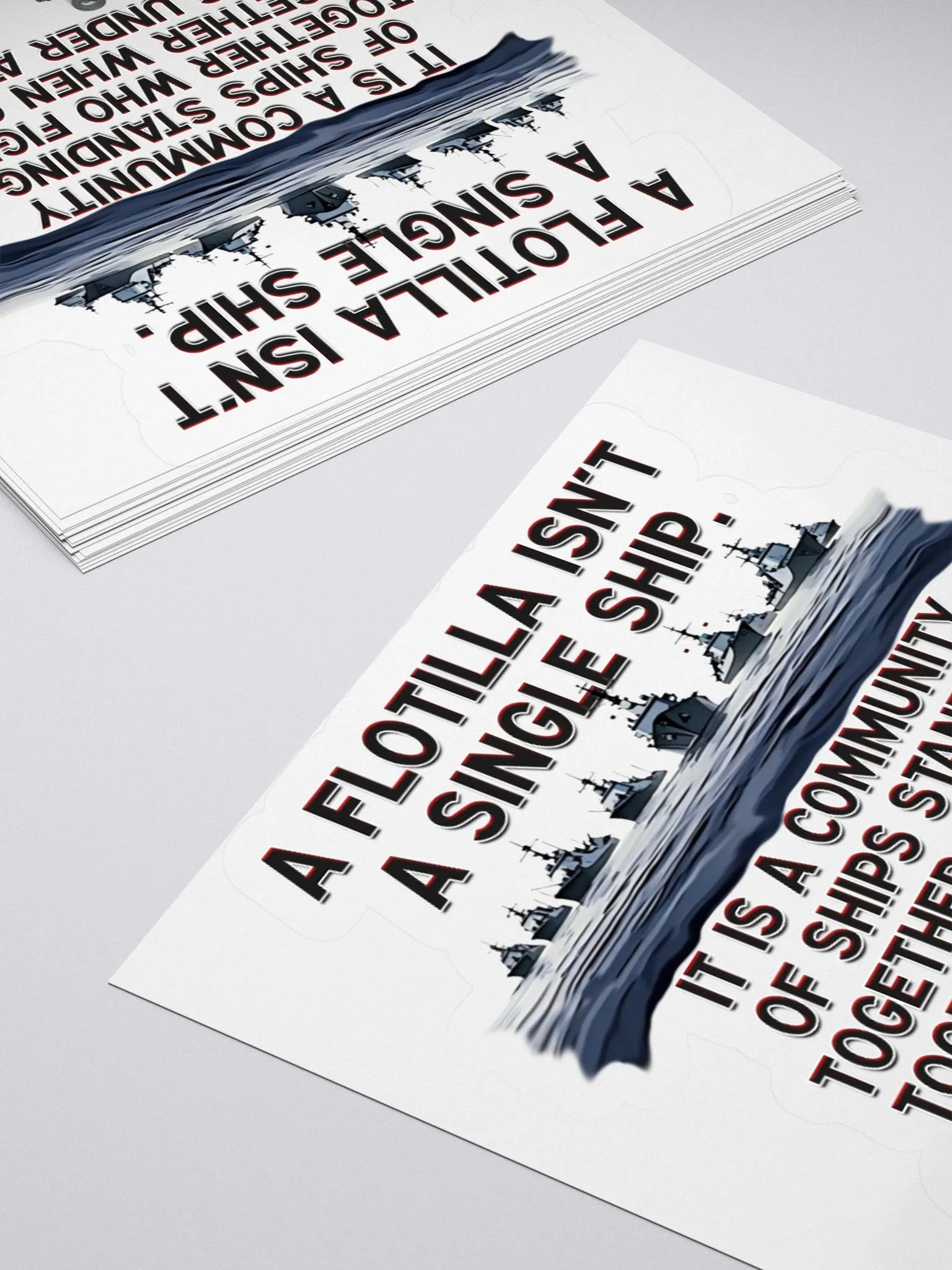 A Flotilla - Sticker product image (11)