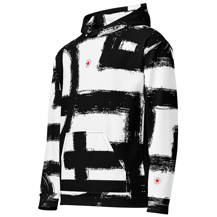 No.437 All-Over Print Recycled Unisex Hoodie Design by IngeniumArtist product image (2)