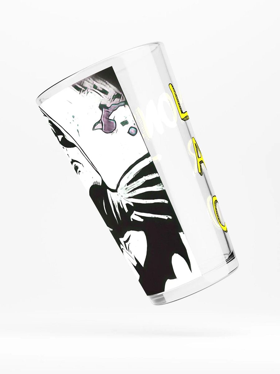 Bat Guy in B&W Shaker Pint Glass product image (4)