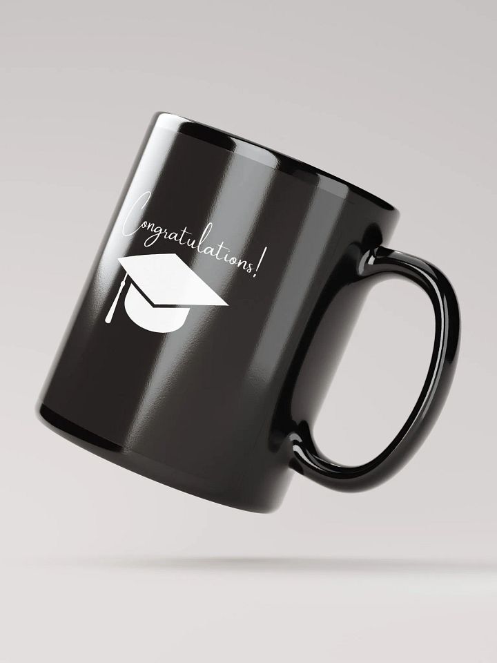 Congratulations Black Mug product image (4)