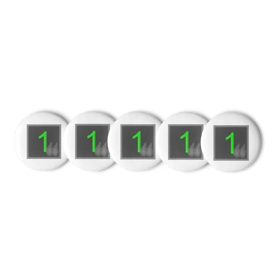 The Not Enough Ones Button Set - Light Mode product image (5)