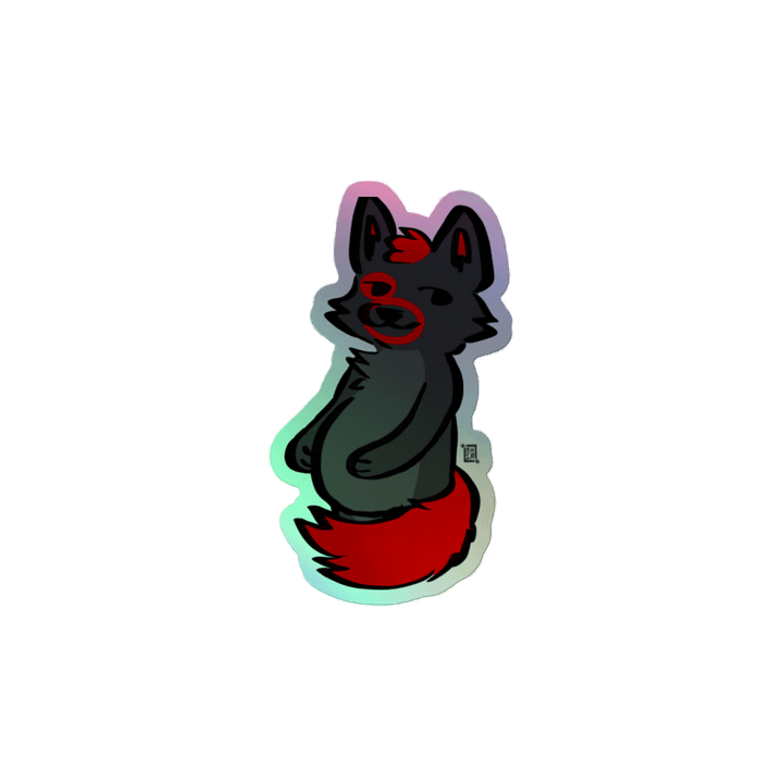 Mpreg Fury Holographic Sticker product image (2)