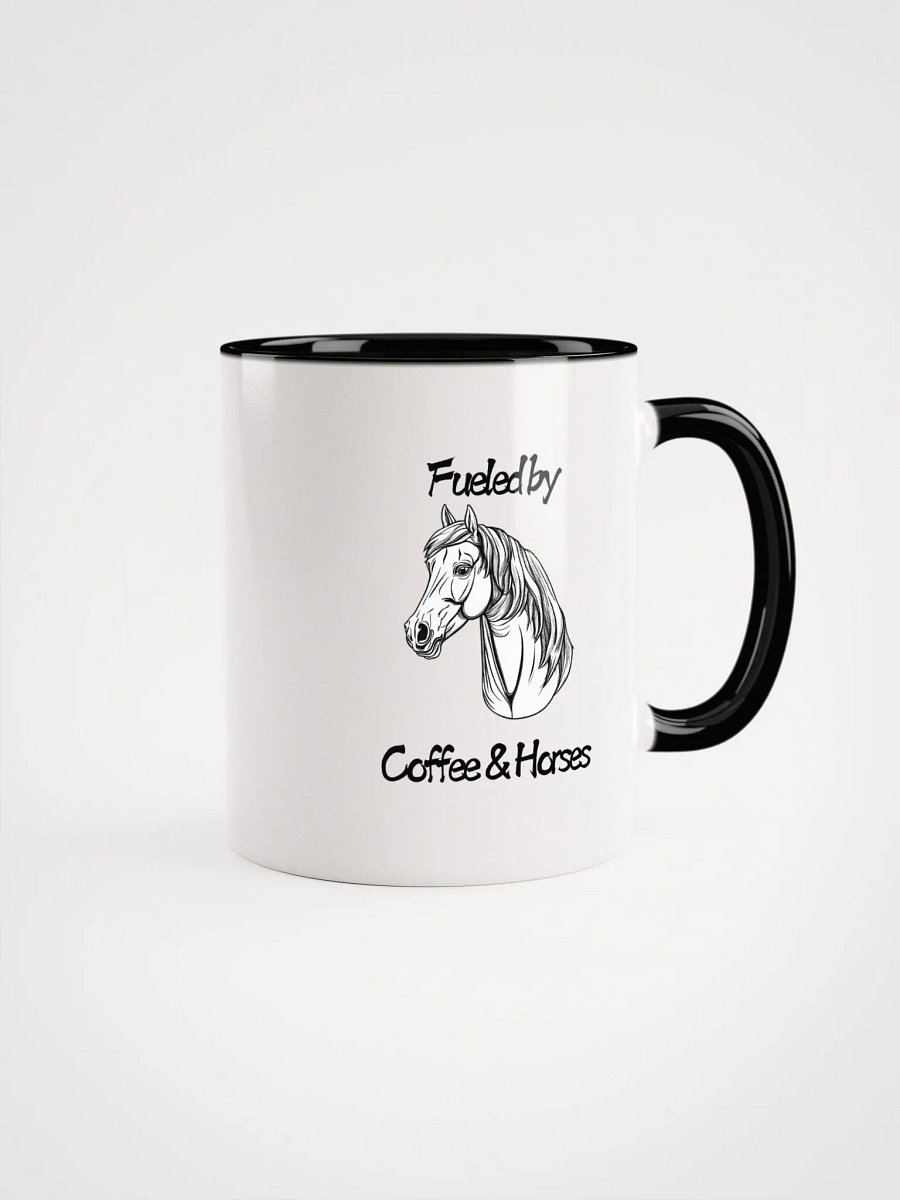 Fueled by Coffee & Horses Ceramic Mug product image (1)