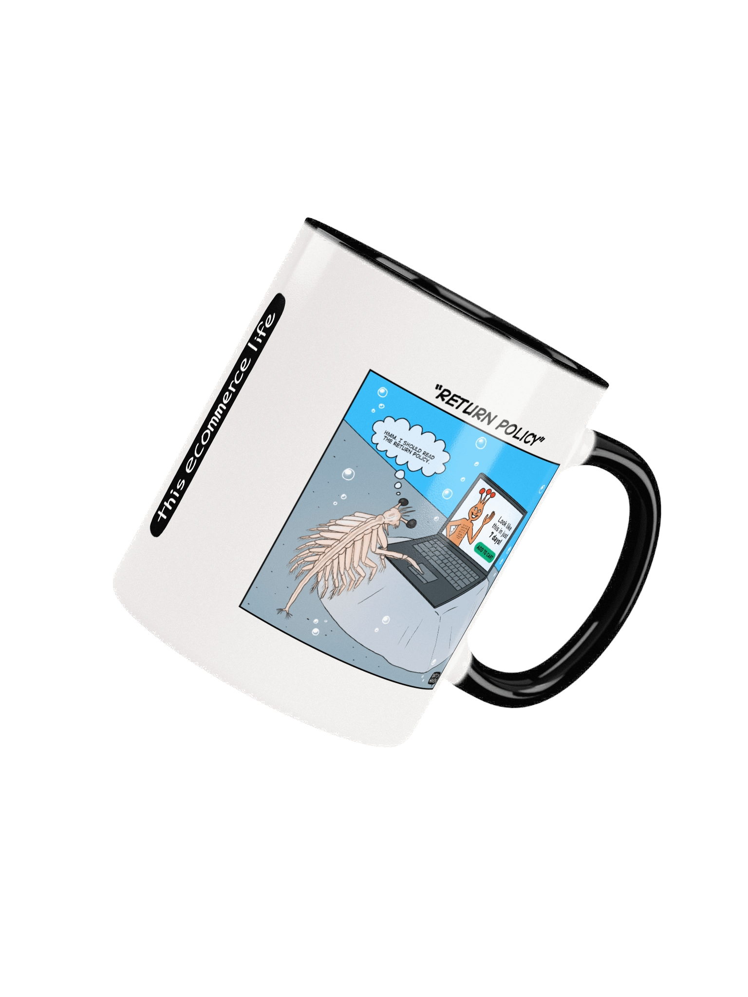 "Return policy" mug product image (7)