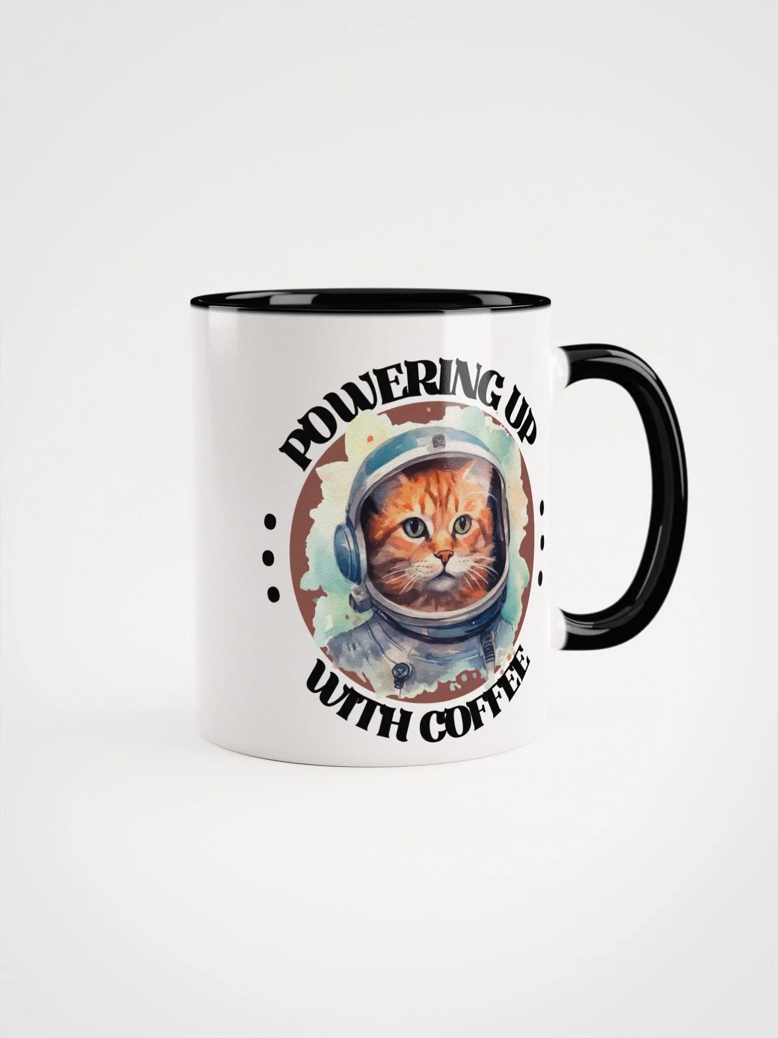 Astronaut Cat Ceramic Mug product image (1)