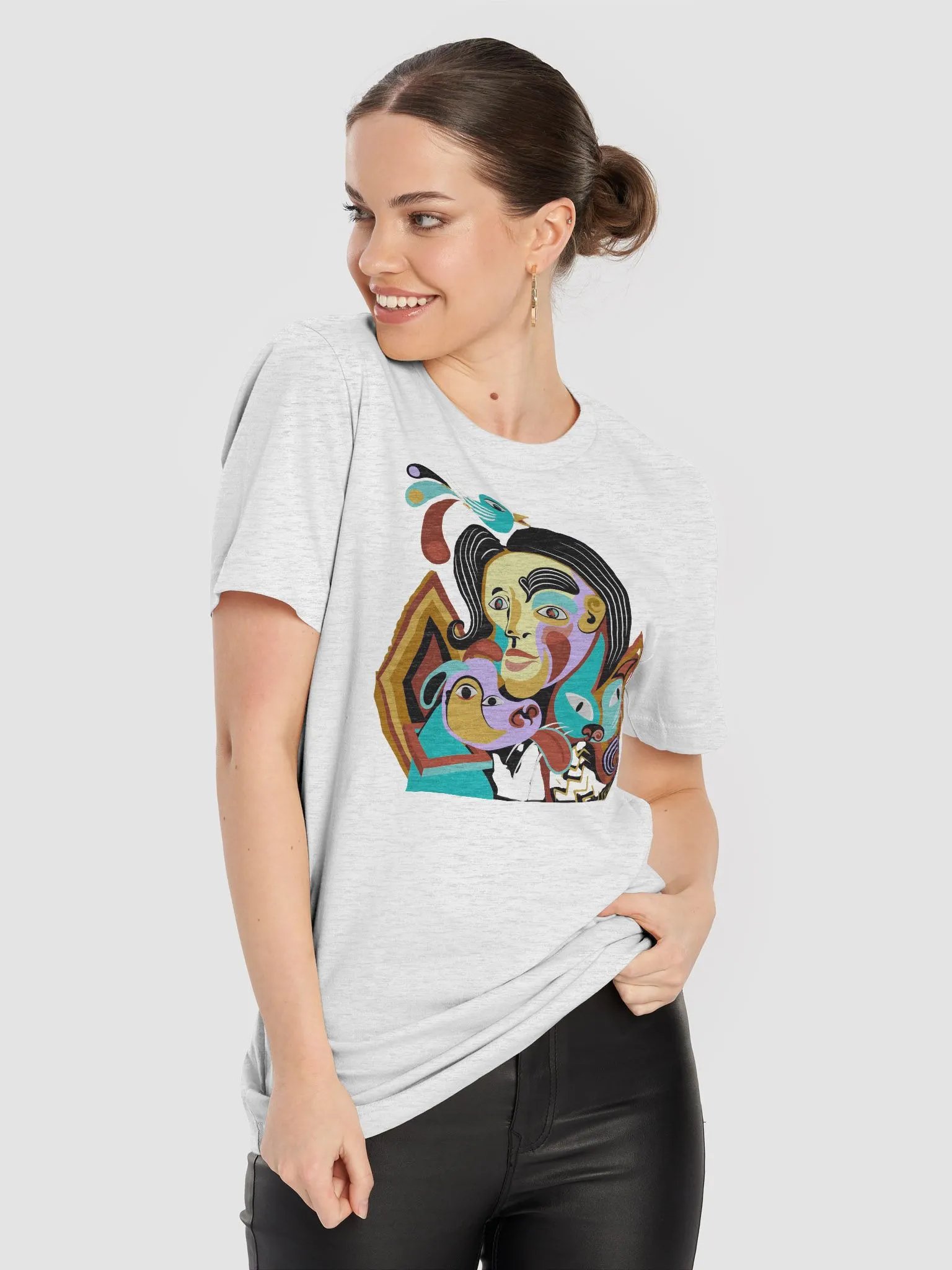 Surreal Animal Portrait T-Shirt product image (9)