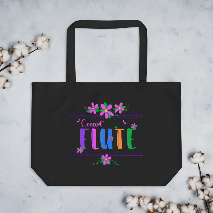 Floral Flute Large Tote - C Flute product image (3)