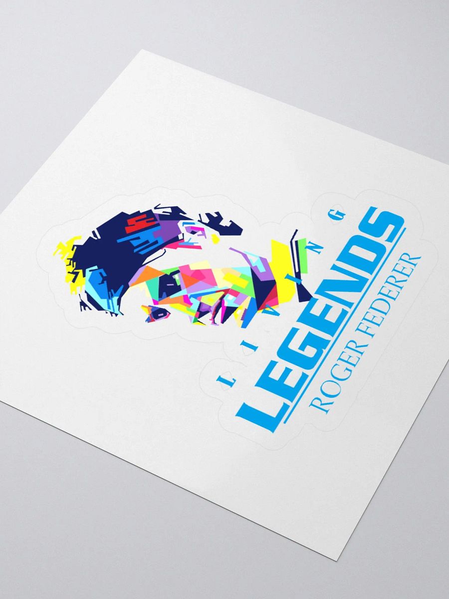 Pop Art Roger Federer Stickers product image (12)