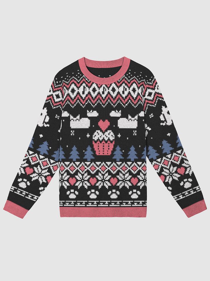 Cozy Cake Crew Fit Sweater - Black product image (1)
