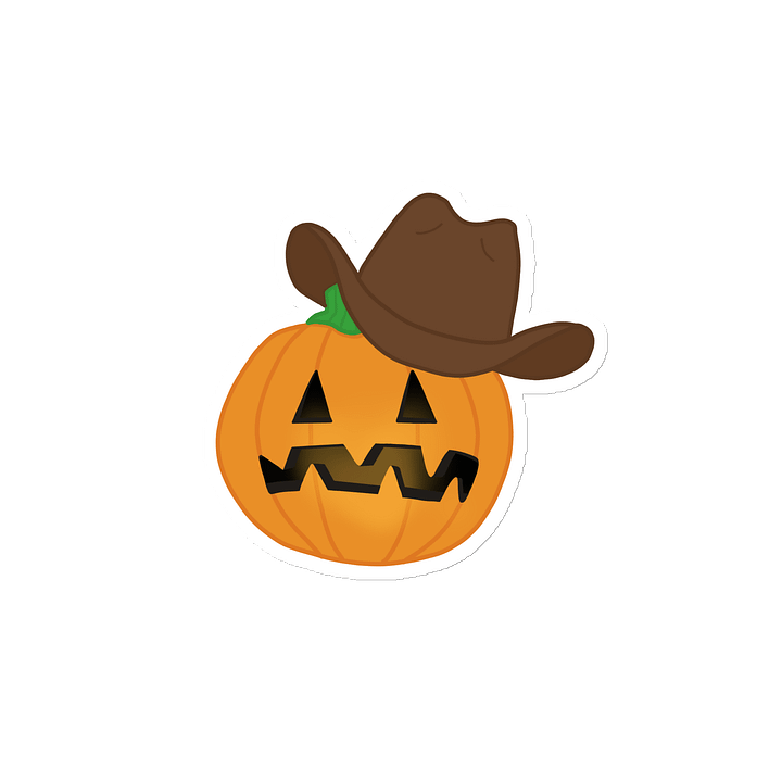 Halloween '25 Pumpkin Cowboy Magnet product image (2)