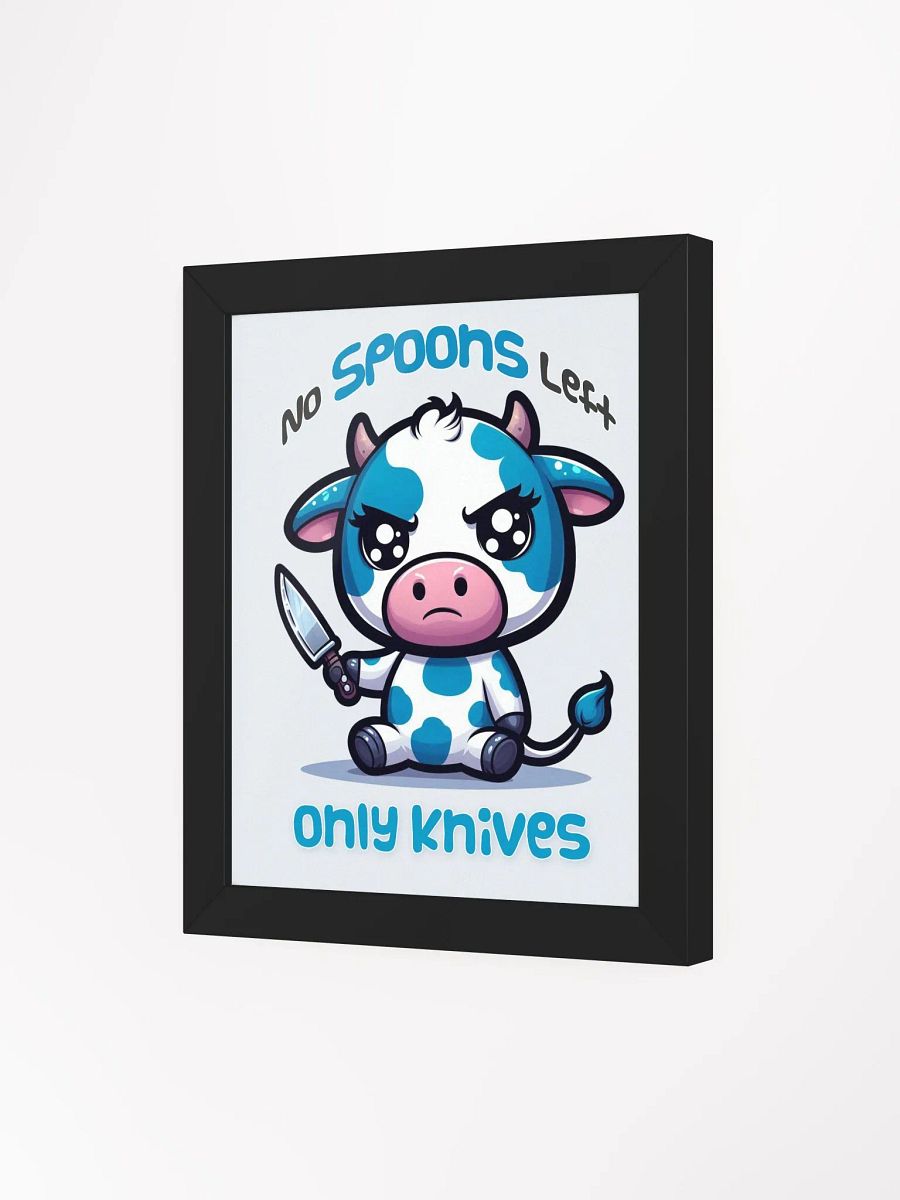 No Spoons Framed Poster product image (80)
