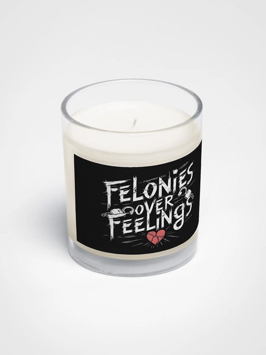 Felonies Over Feelings Candle product image (2)