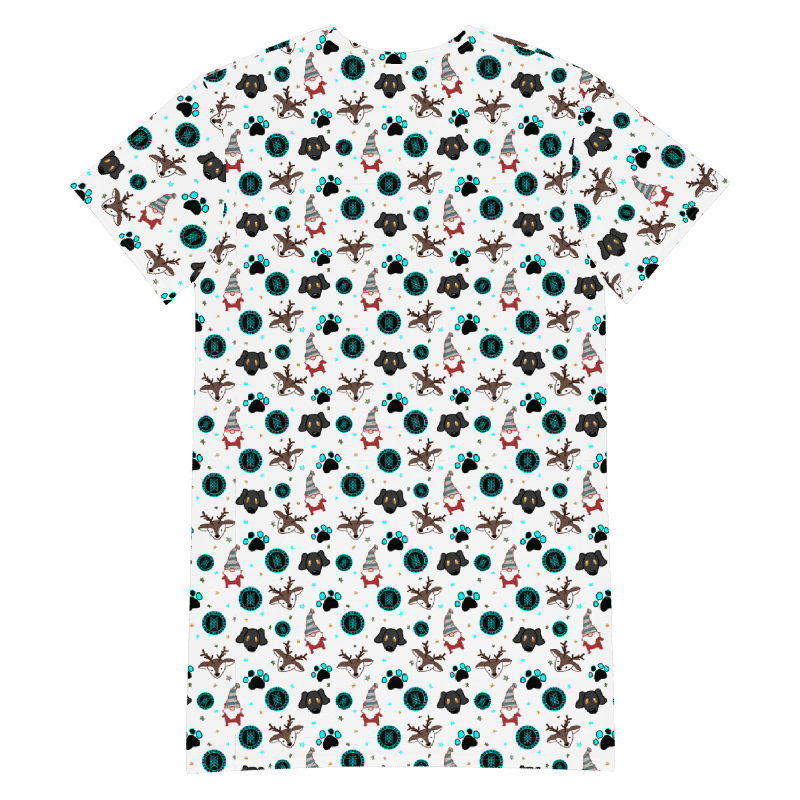 Web of Wyrd Christmas T-Shirt Dress product image (2)