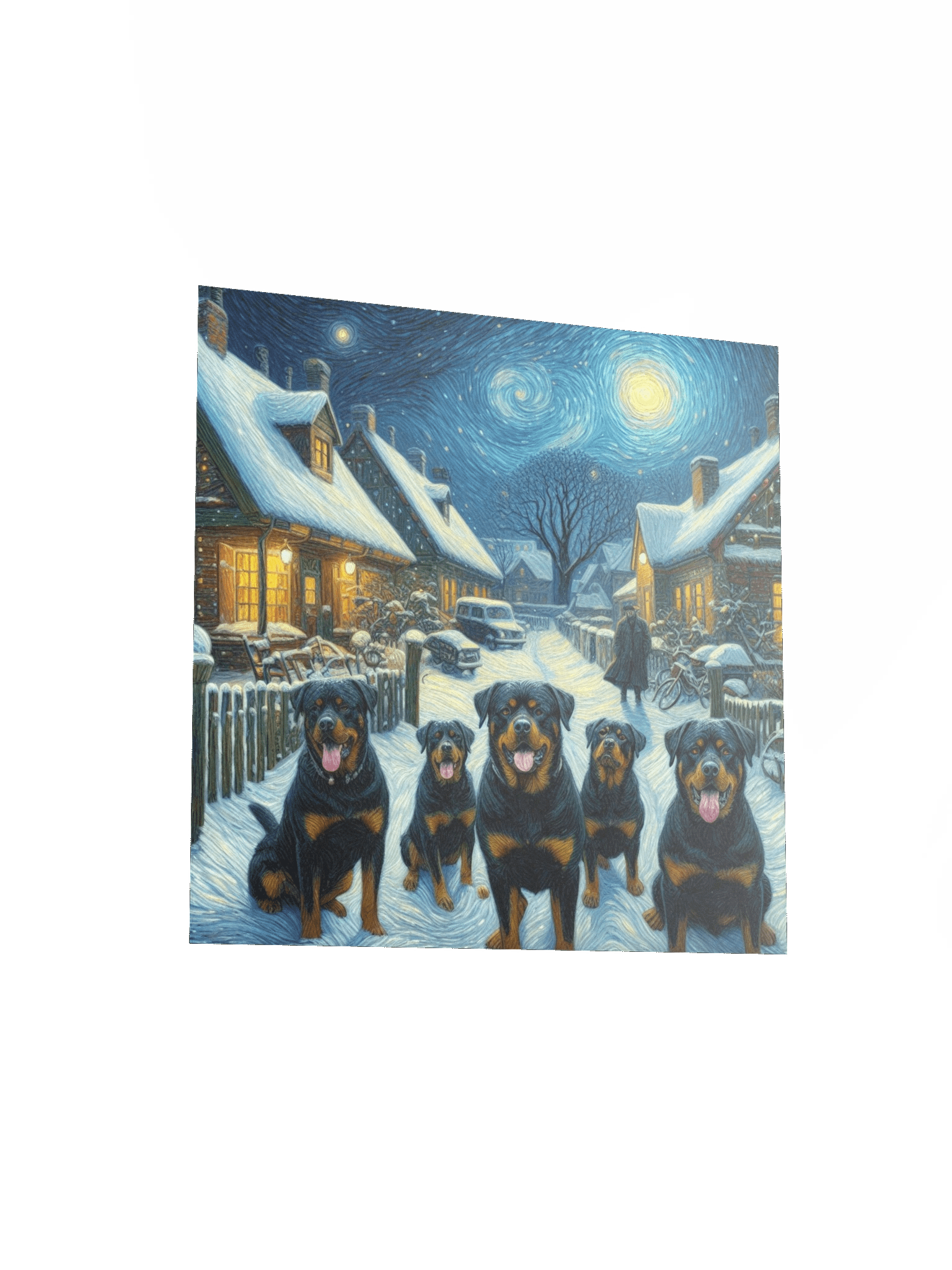 Starry Night Rottweiler Poster product image (12)