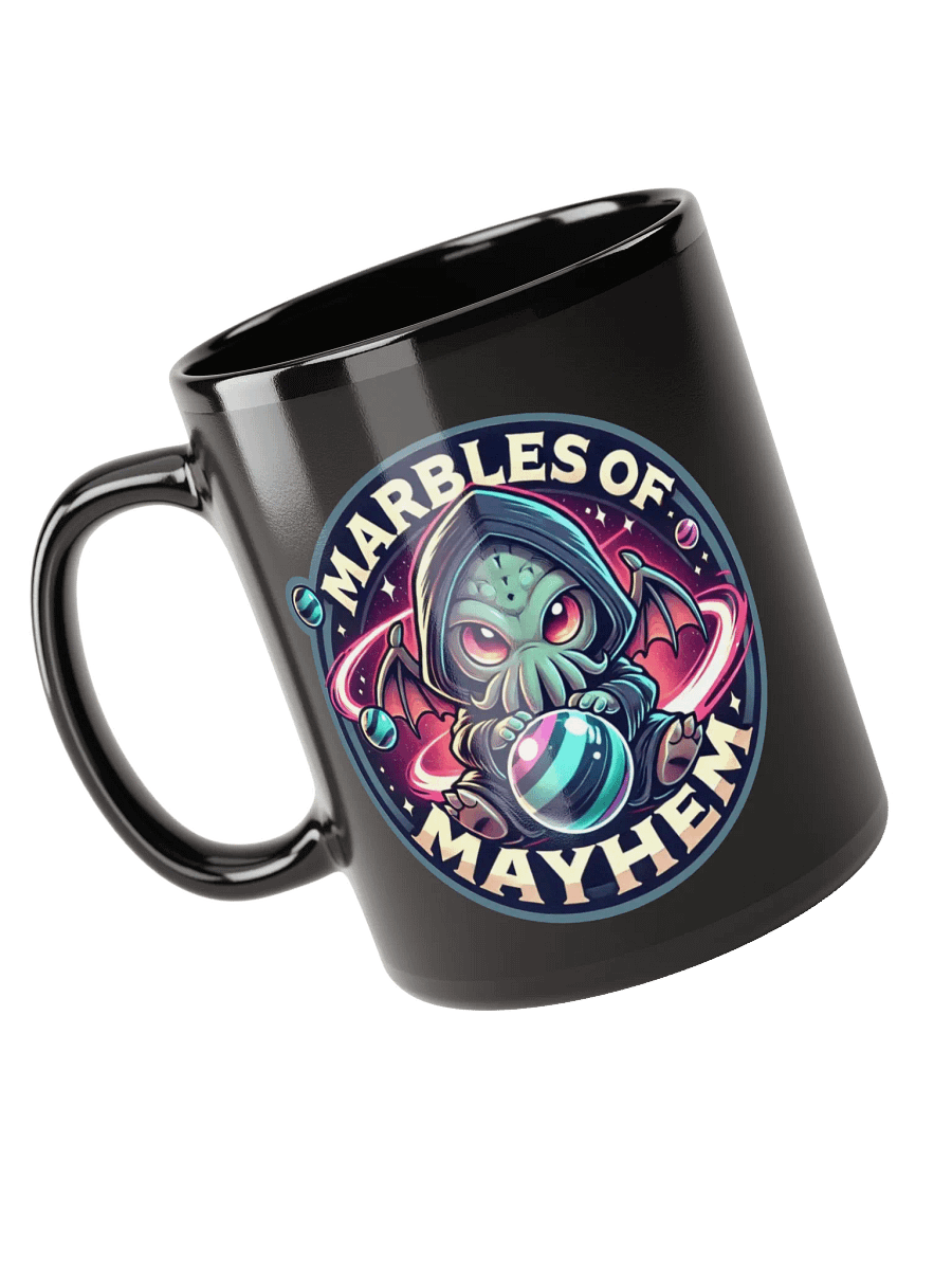 Marbles of Mayhem Black Mug product image (6)