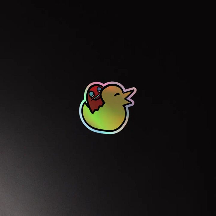 Duck Mount Holo Sticker product image (2)