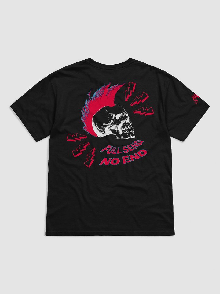 FULL SEND - NO END Black Tee product image (2)
