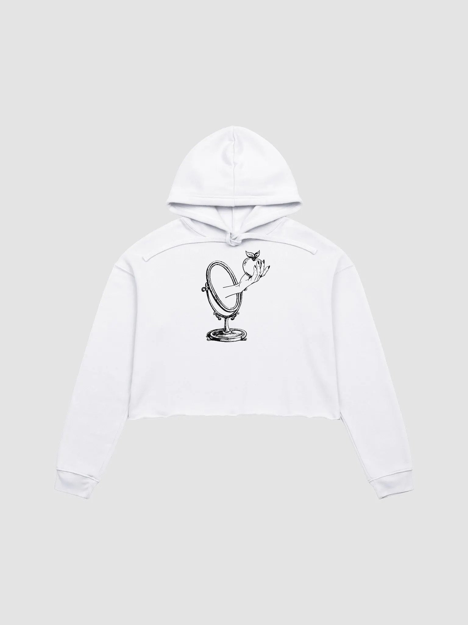 Hand in Mirror 2 Crop Hoodie product image (2)