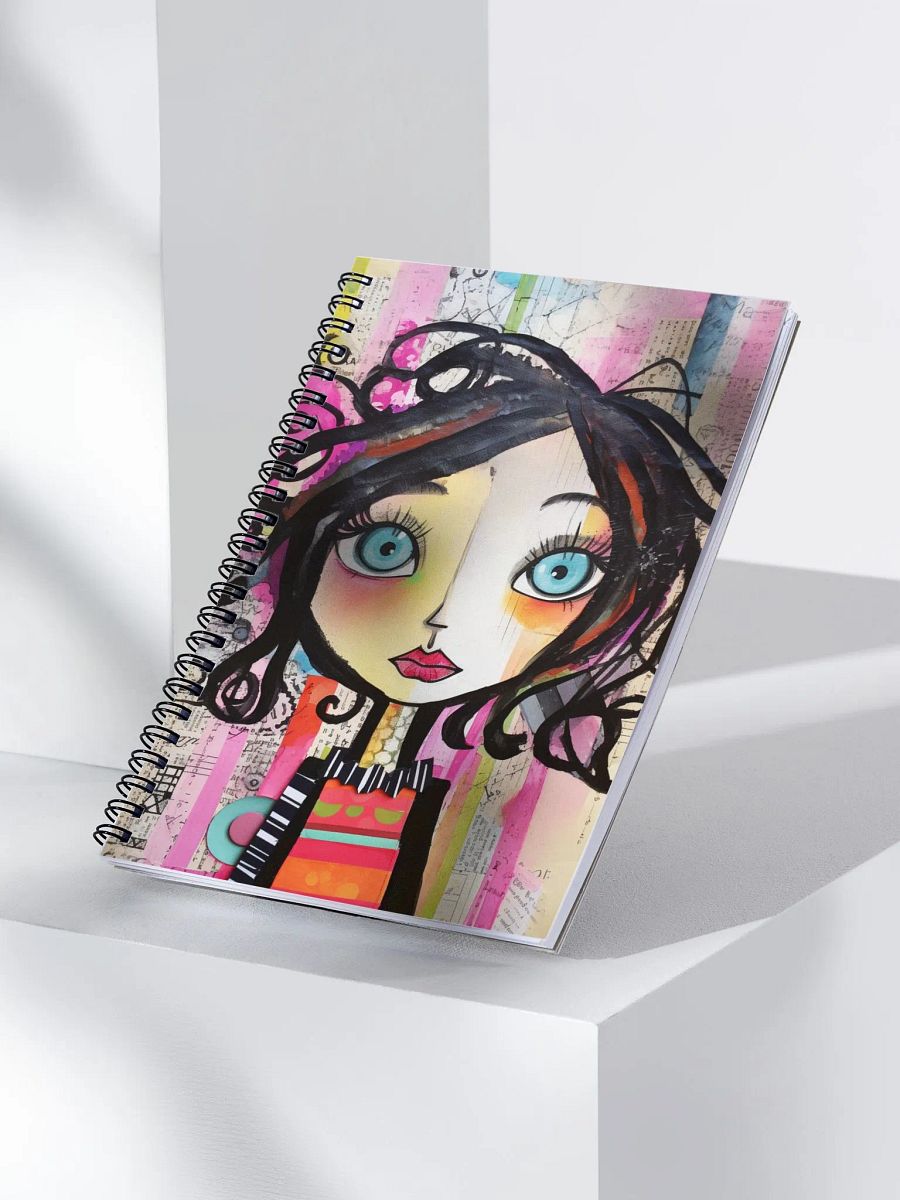 Aida Artwell Whimsical Curiosity Spiral Notebook product image (3)