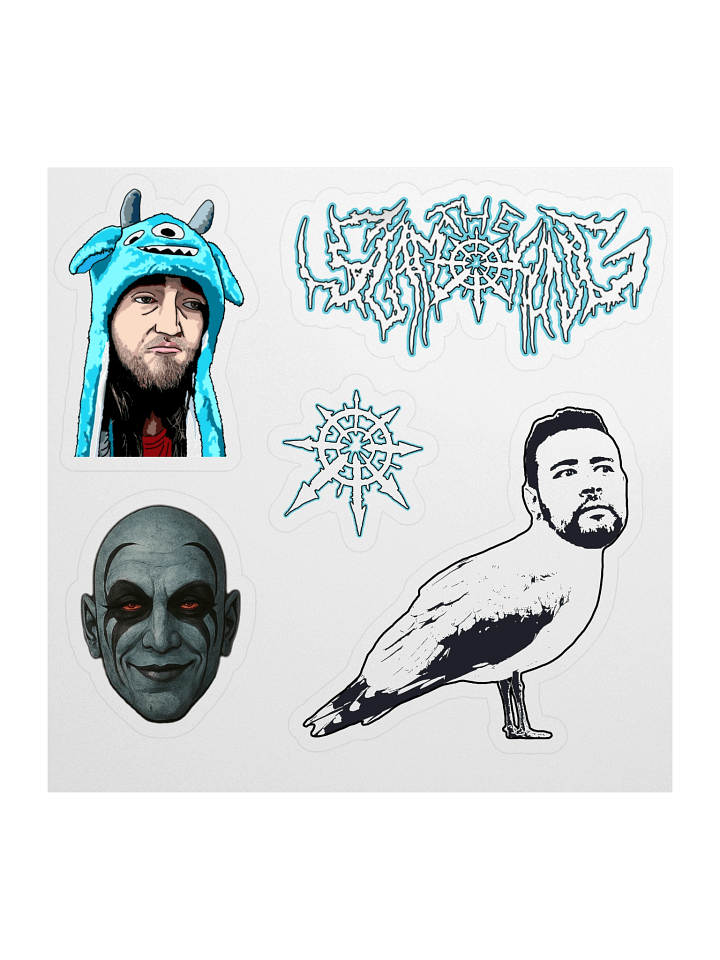 The Slam King Sticker Pack 1 product image (1)