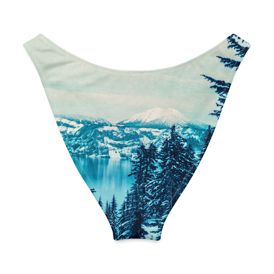 Craker Lake Lomopurple High Waisted Bikini Bottom product image (7)