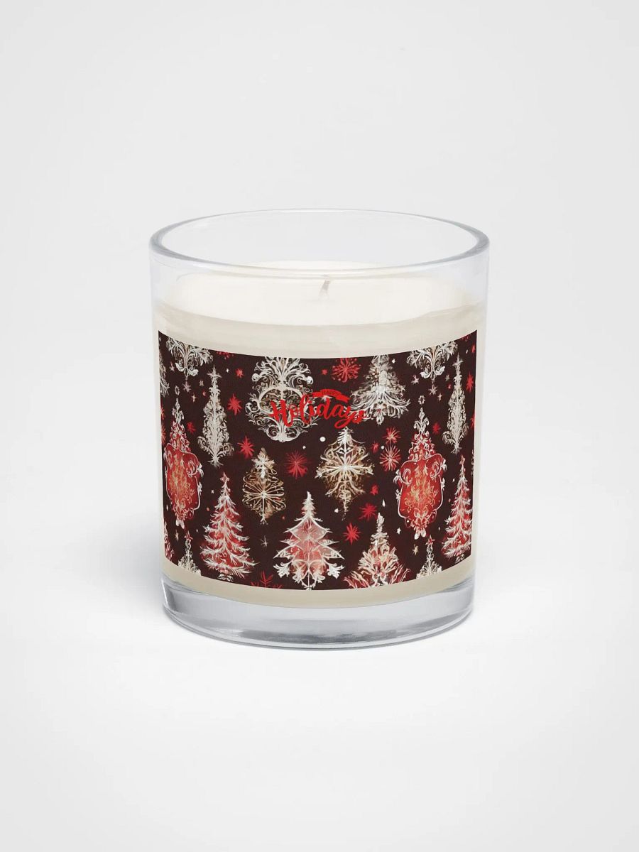 Festive Holiday Tree Soy Wax Candle Holiday Bliss Soy Wax Candle gift for friends colleagues moms product image (1)