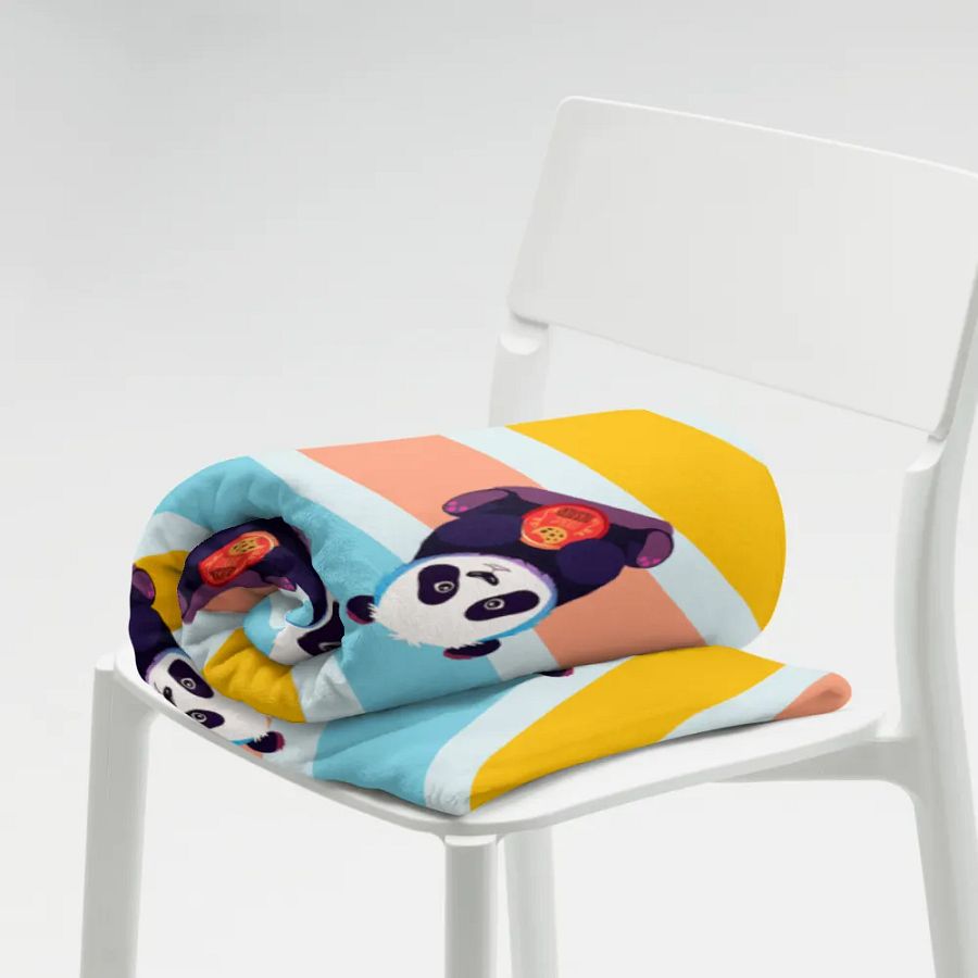 Panda Cookie Throw Blanket product image (7)