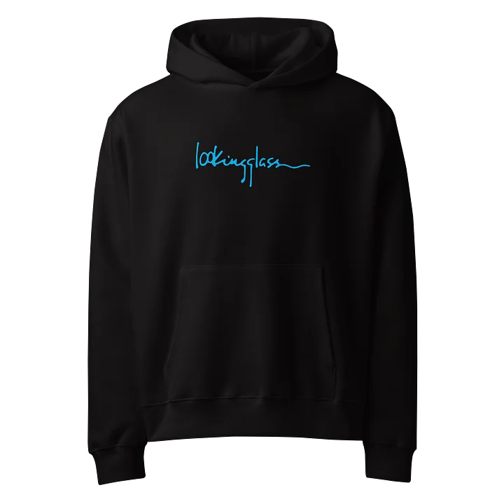 Lookingglass Blue Script Hoodie product image (1)