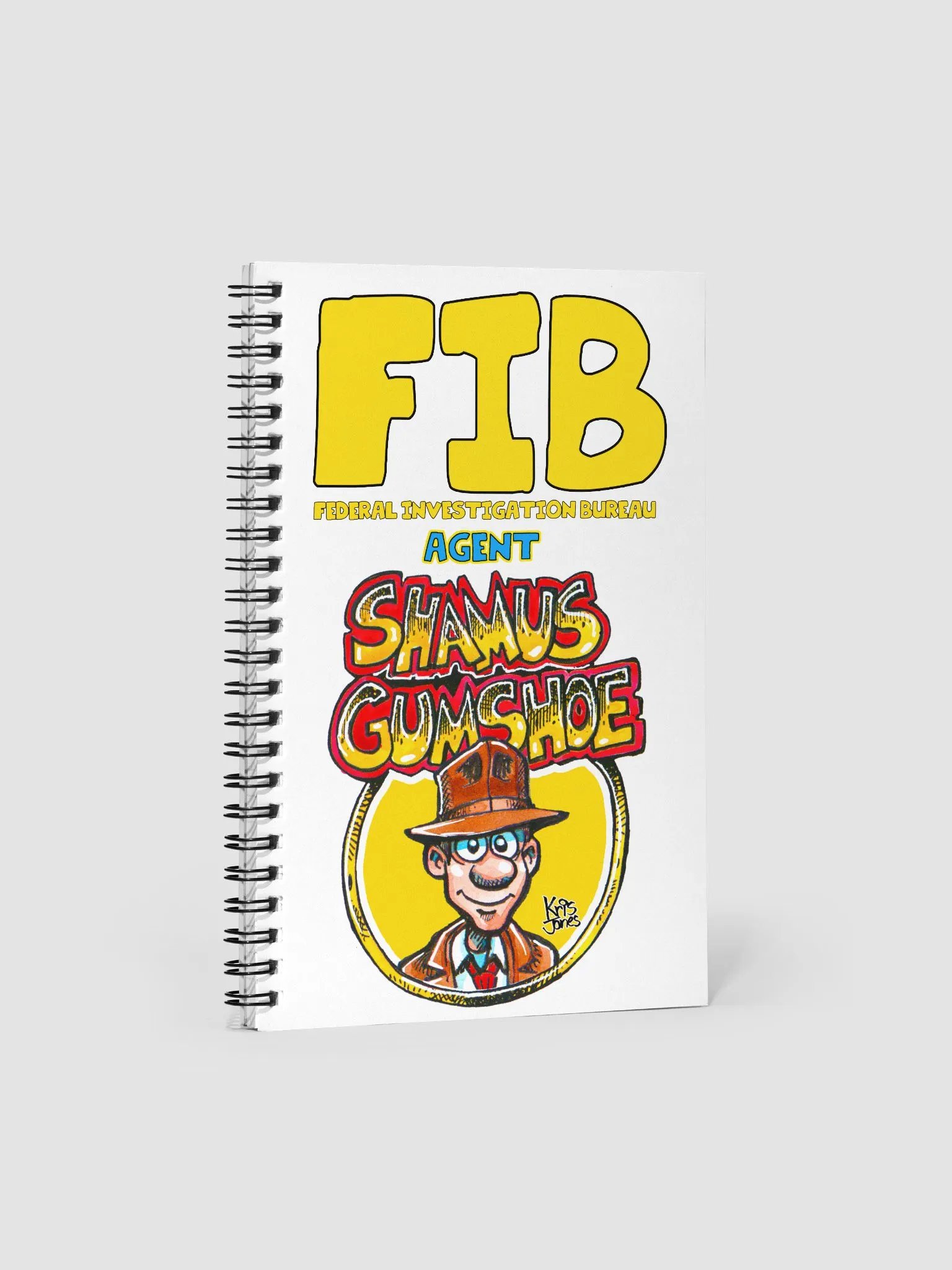 FIB AGENT NOTEBOOK product image (1)
