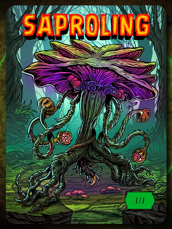Saproling 1/1 Full Art Token product image (1)