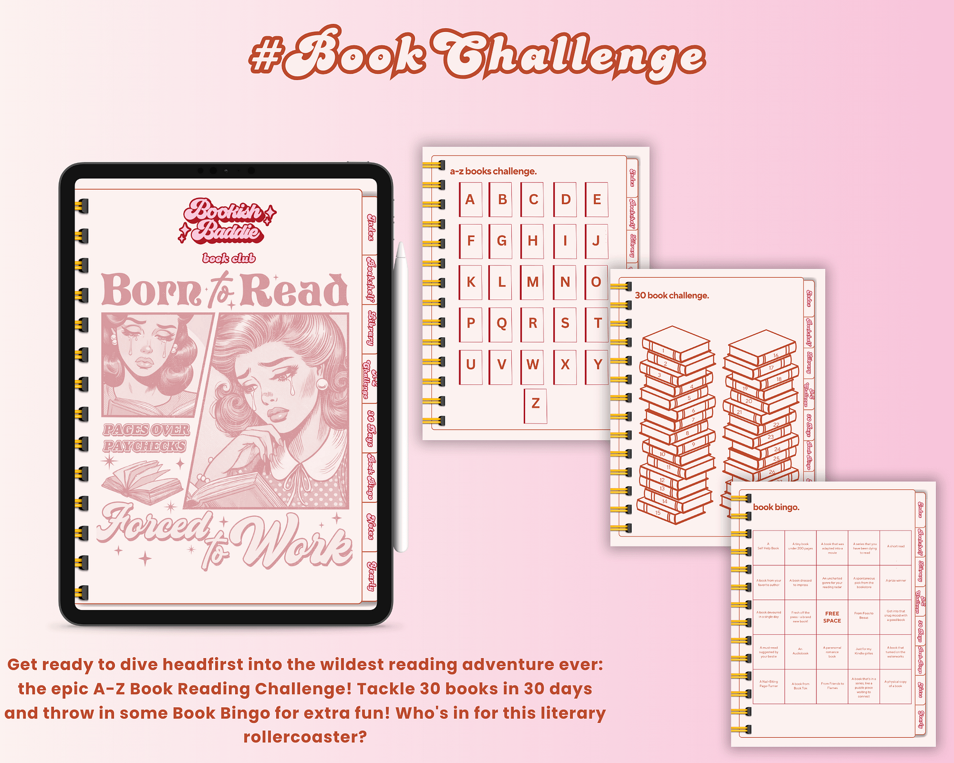 Bookish Baddies Reading Journal product image (8)