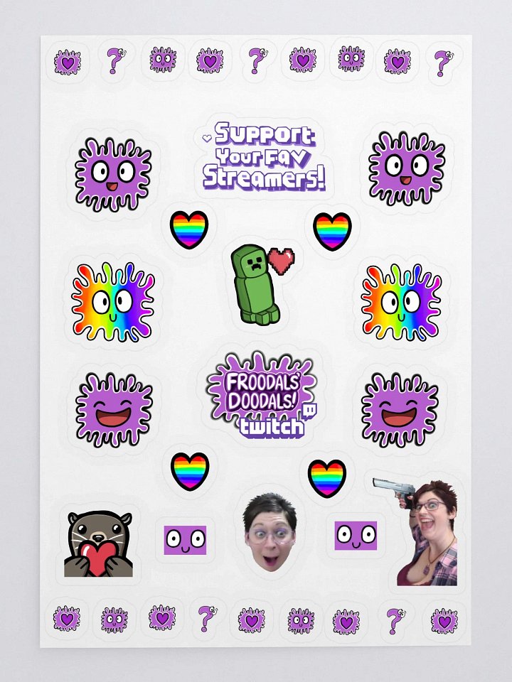 FroodalsDoodals channel STICKERS product image (1)