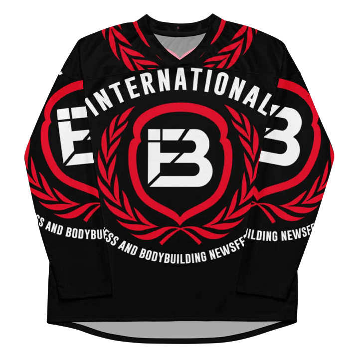 IFBNewsfeed.Org's All-Over Print Recycled Hockey Fan Jersey product image (2)
