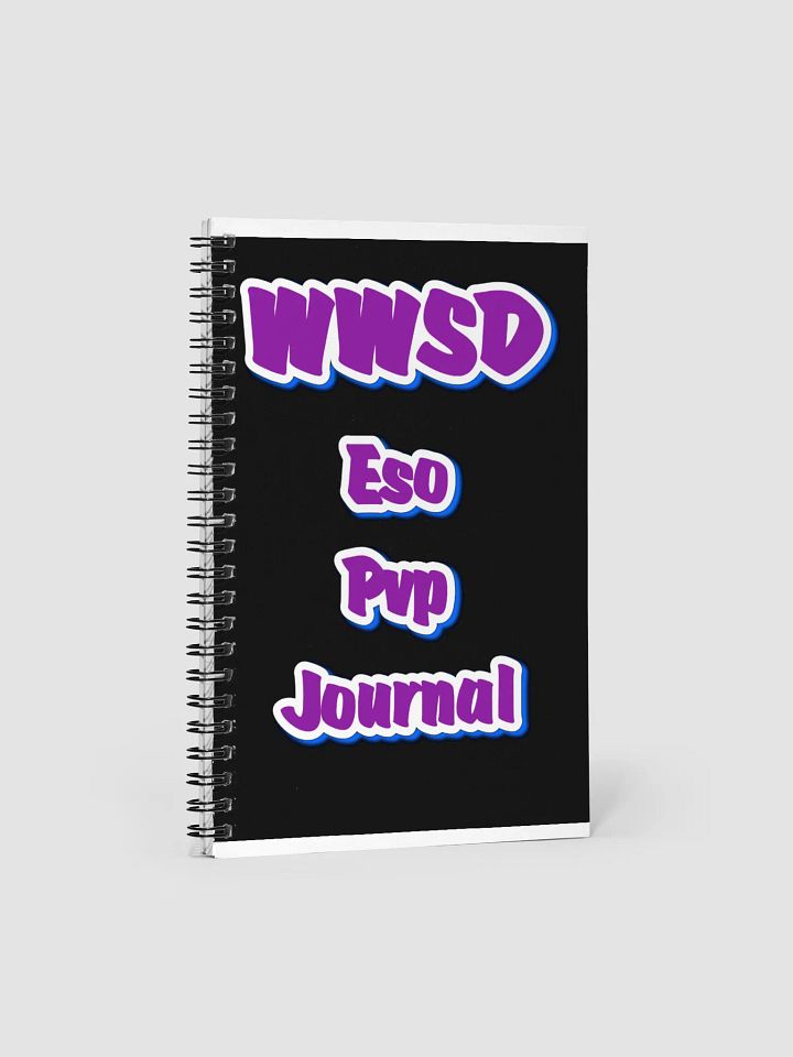 Eso Pvp Journal - Customizable Spiral Notebook product image (1)