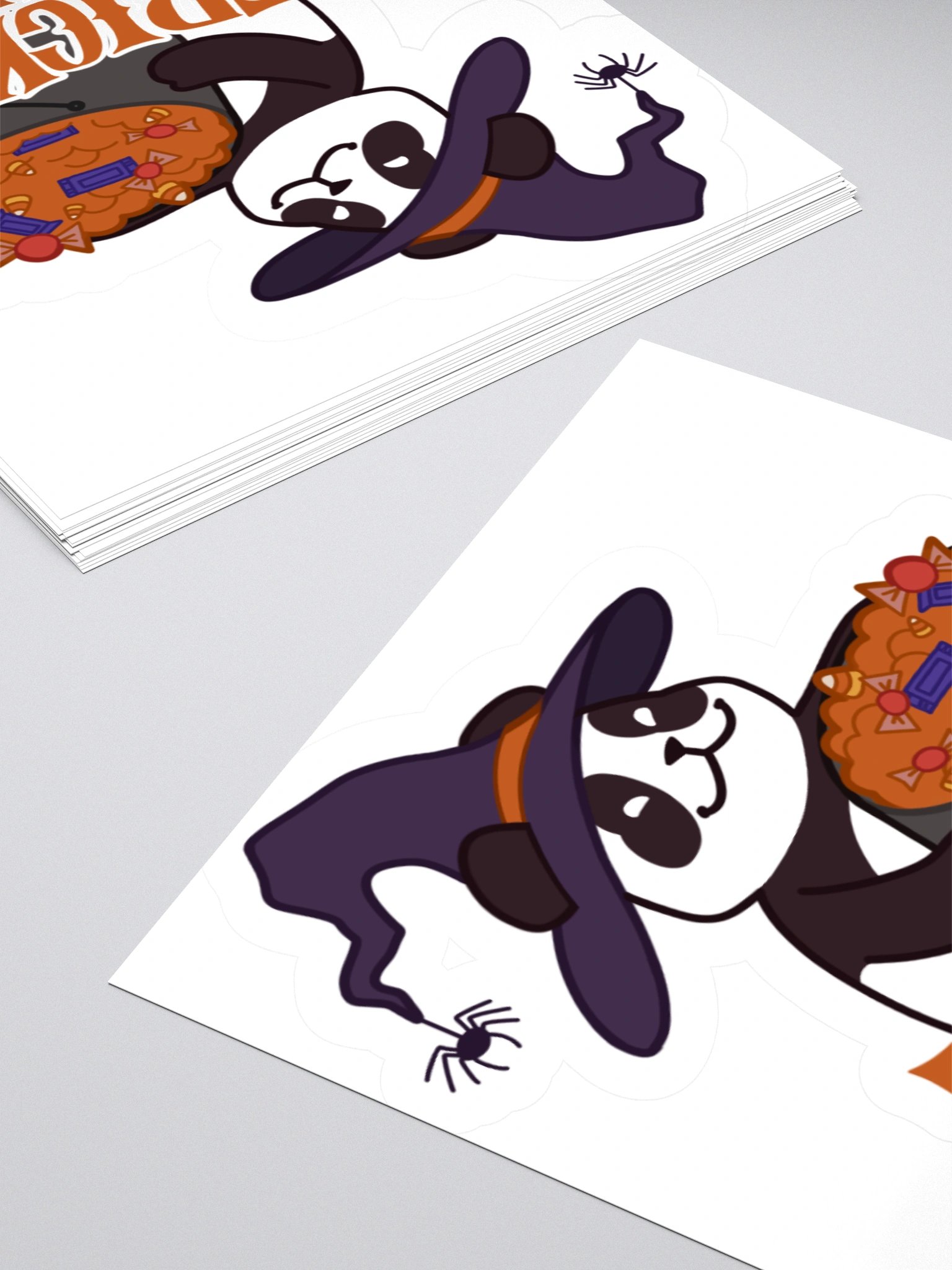 SPOOKY PANDA STICKER product image (4)