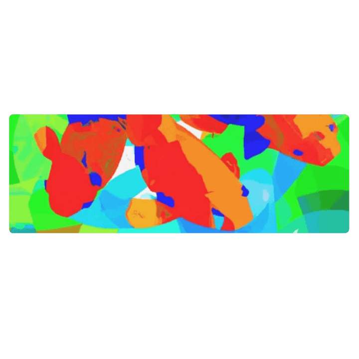 Vibrant Zen Yoga Mat product image (1)
